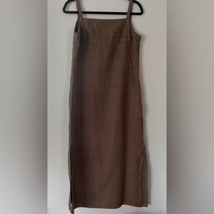 Evan Picone army green midi summer dress size 6